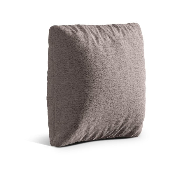 Szarobeżowa poduszka na sofę z materiału bouclé Kemi – Cosmopolitan Design-image-1