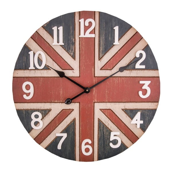 Zegar ścienny Antic Line British, ⌀ 60 cm