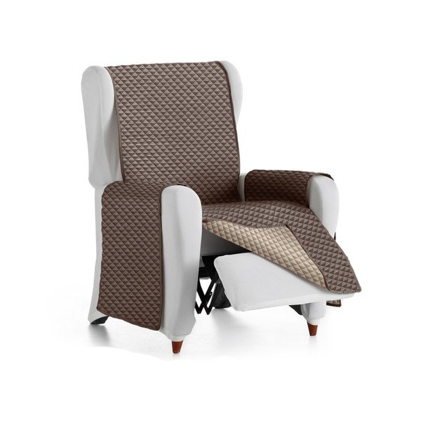 Brązowy ochronny pokrowiec na fotel 55 cm Protect – Casa Selección
