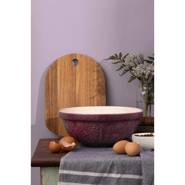 Ciemnofioletowa ceramiczna misa ø 26 cm In The Meadow – Mason Cash-image-1