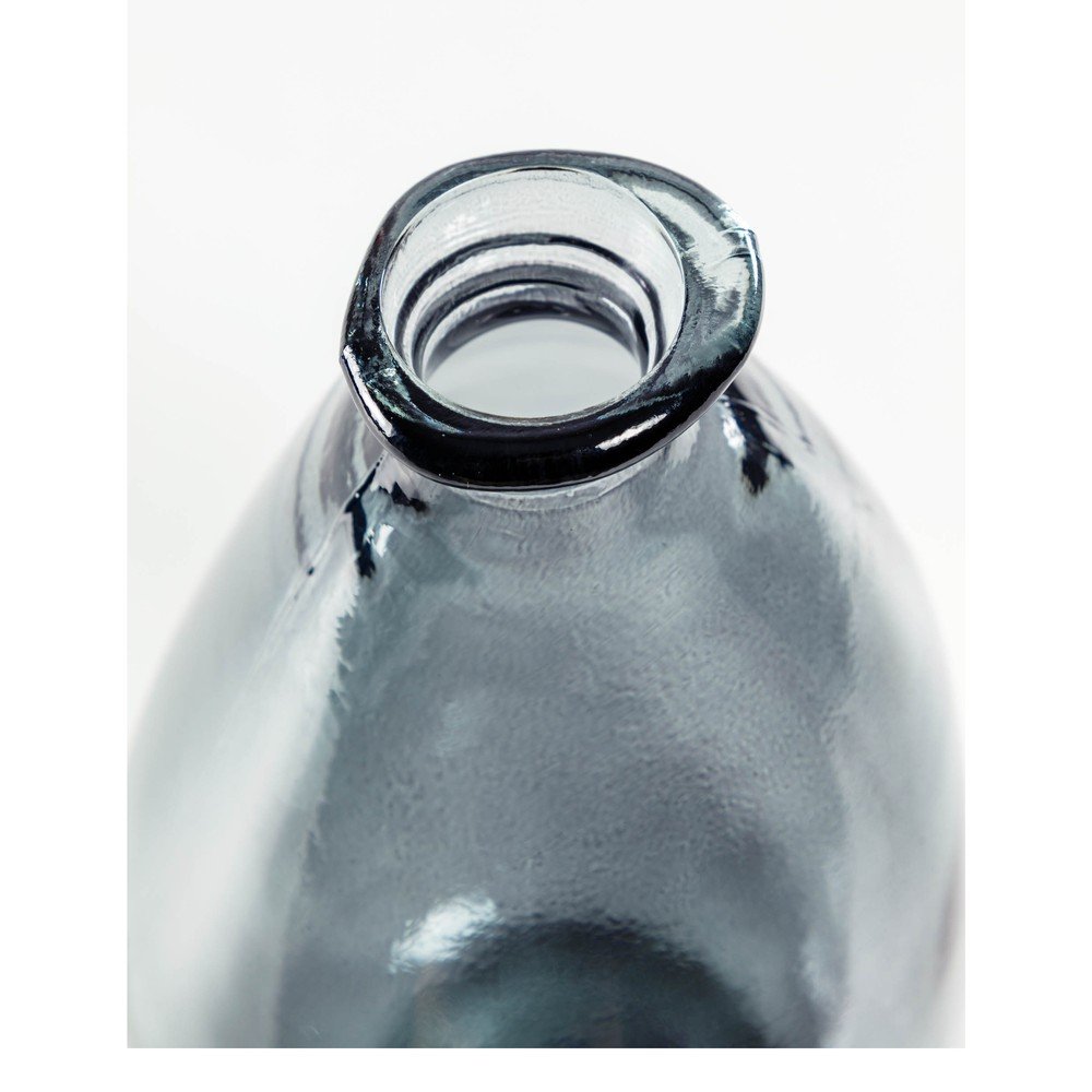 Niebieski wazon ze szkła z recyklingu (wysokość 36 cm) Brenna – Kave Home (zdjęcie 3)