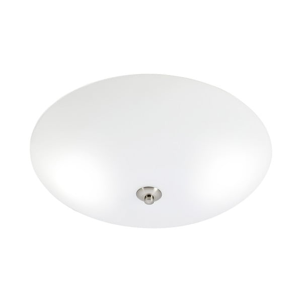 Biała lampa sufitowa ze szklanym kloszem ø 39 cm Platillo – Markslöjd