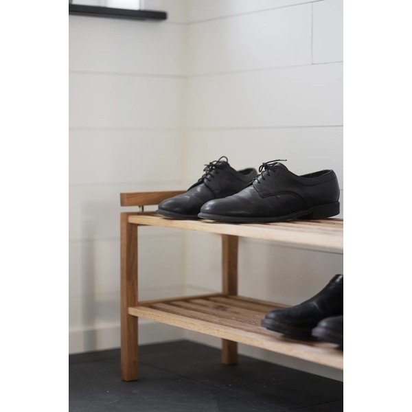 Szafka na buty z litego drewna dębowego Confetti – Rowico-image-2
