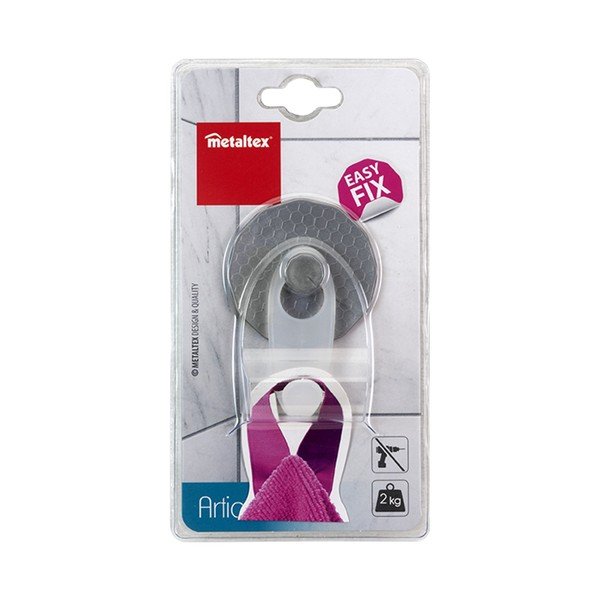 Haczyk z przyssawką na ręczniki Metaltex Artiic-image-2