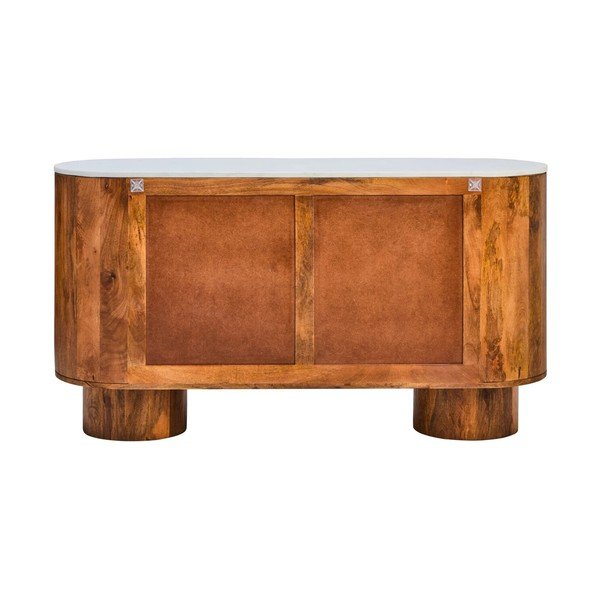 Komoda z litego drewna mango w naturalnym kolorze 140x75x45 cm Torcino – Premier Housewares-image-4