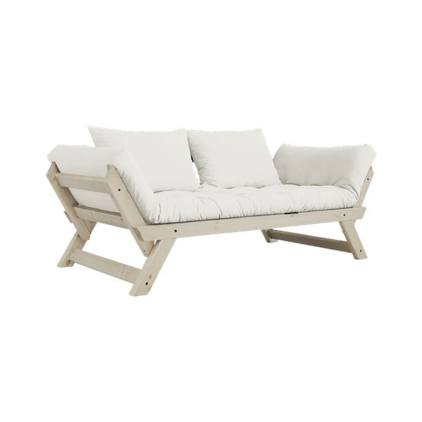 Sofa rozkładana z jasnobeżowym pokryciem Karup Design Bebop Natural-image-3