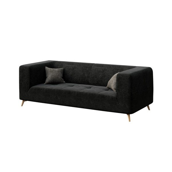 Czarna 3-osobowa sofa MESONICA Toro-image-2