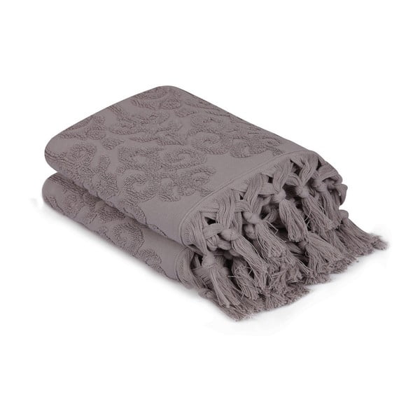 Zestaw 2 ręczników Madame Coco Maria, 50x90 cm
