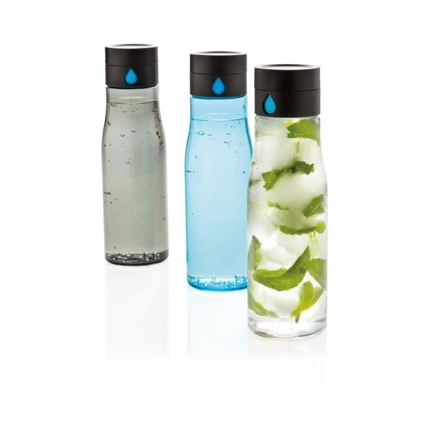 Czarna butelka podróżna XD Design Aqualicious-image-4