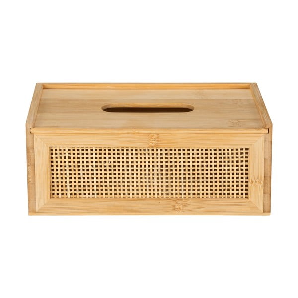 Rattanowo-bambusowy pojemnik na chusteczki Allegre – Wenko-image-1