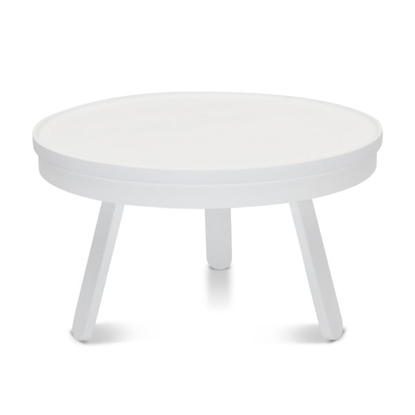 Biały stolik ze schowkiem Woodendot Batea M