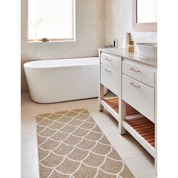 Beżowy chodnik odpowiedni na zewnątrz 70x300 cm Kotte Sand – Pappelina-image-1