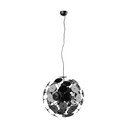 Lampa wisząca w kolorze matowej czerni Discalgo – Trio