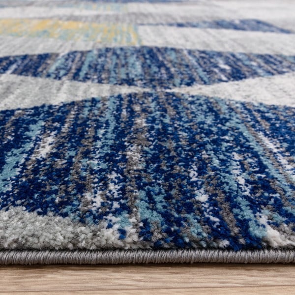 Niebieski dywan 80x150 cm Muse Harlequin Blue – Asiatic Carpets-image-3