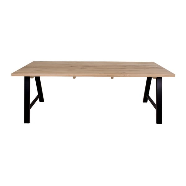 Stół z blatem z jasnego drewna dębowego House Nordic Avignon, 240x100 cm