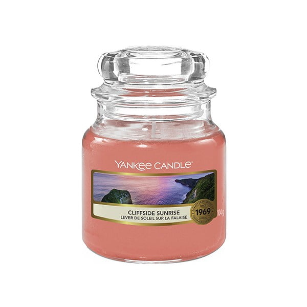 Świeczka zapachowa Yankee Candle Cliffside Sunrise, 25 h