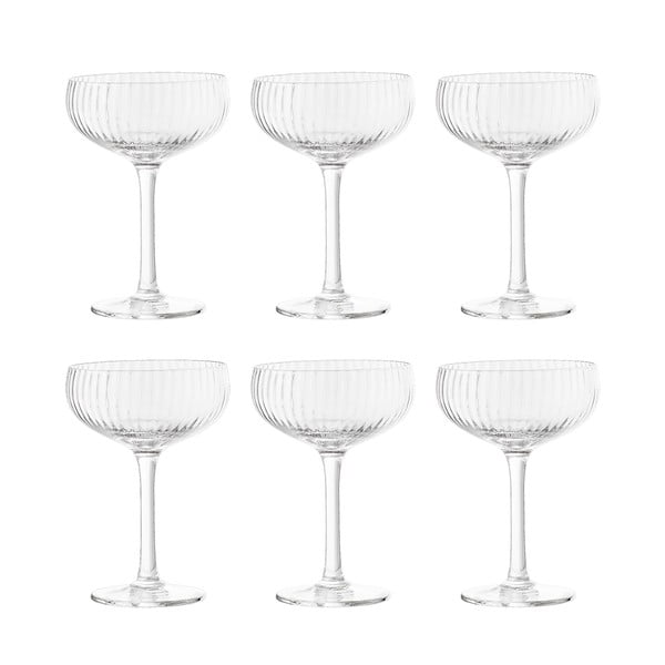 Kieliszki do szampana zestaw 6 szt. 250 ml Astrid – Bloomingville