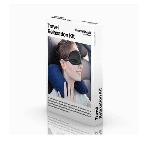 Niebieski relaksacyjny komplet podróżny InnovaGoods-image-2