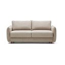 Beżowa rozkładana sofa 185 cm Carlota – Kave Home