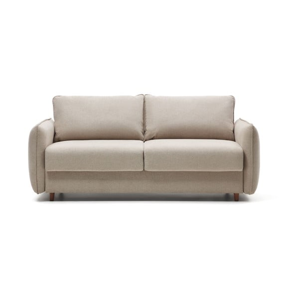 Beżowa rozkładana sofa 185 cm Carlota – Kave Home