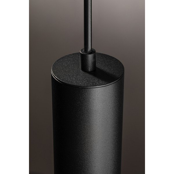 Czarna lampa wisząca z metalowym kloszem Tresos II – GTV-image-4