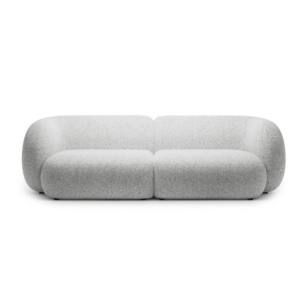 Jasnoszara sofa 243 cm Kate – Micadoni