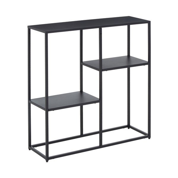 Czarny stalowy regał 80x81x26 cm Acero – Premier Housewares