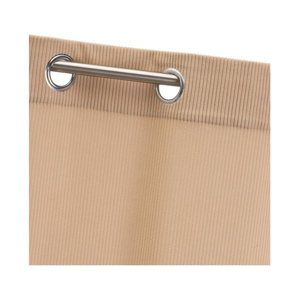 Jasnobrązowa zasłona sztruksowa 140x260 cm Merely – Casa Selección-image-3