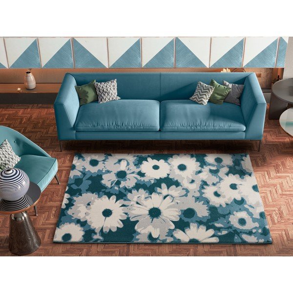 Niebieski dywan Universal Monic, 80x150 cm-image-1