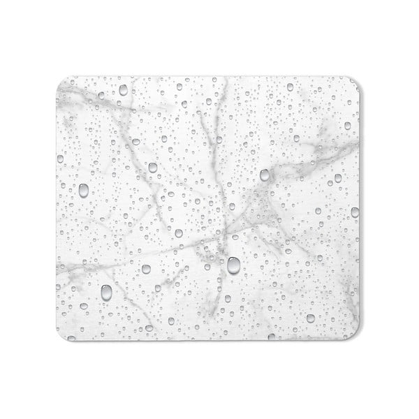 Biało-szary dywanik łazienkowy okrzemkowy (z diatomitu) 35x45 cm Aqua – douceur d'intérieur