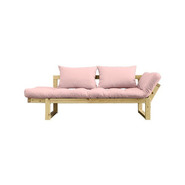Sofa rozkładana Karup Edge Honey/Pink Peonie-image-2