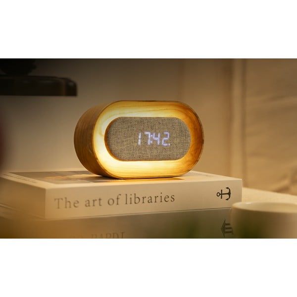 Budzik cyfrowy Lumos Ash – Gingko-image-2