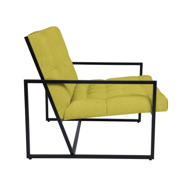 Żółty fotel Mazzini Sofas Aster-image-2