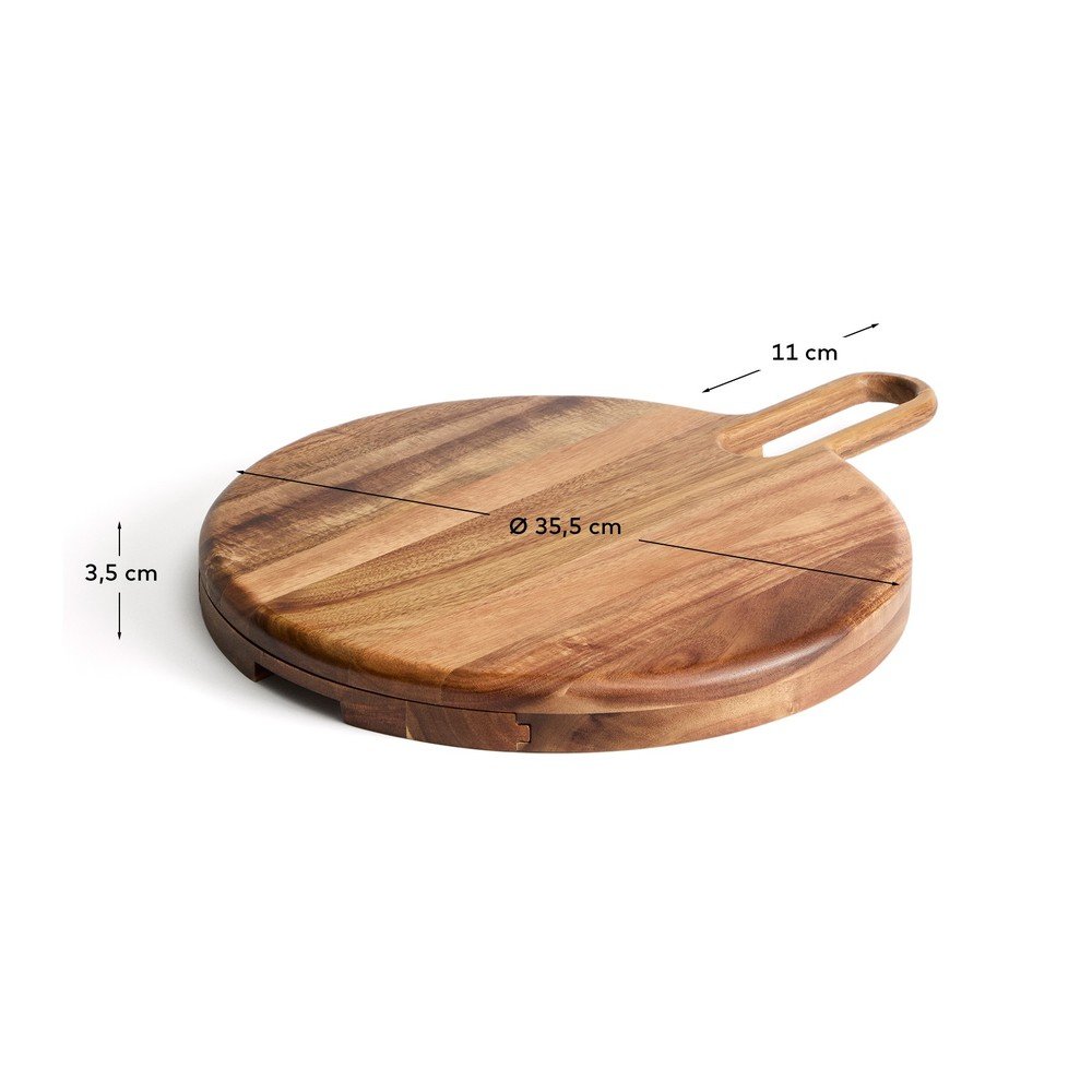 Drewniana deska do sera 46 x 36 cm Blera – Kave Home (zdjęcie 7)