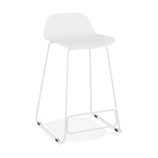 Biały hoker Kokoon Slade Mini, wys. siedziska 66 cm