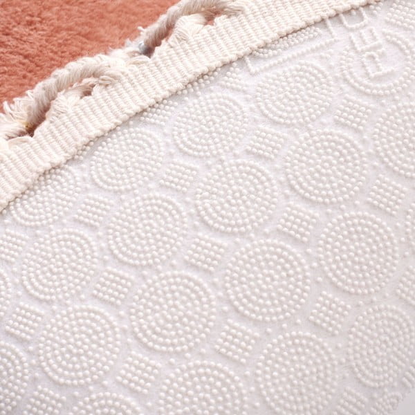 Brązowy dywanik łazienkowy ø 80 cm Tuft – Foutastic-image-3