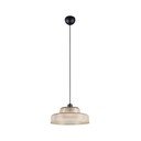 Lampa wisząca w bursztynowym kolorze ze szklanym kloszem ø 35 cm Abella – Reality