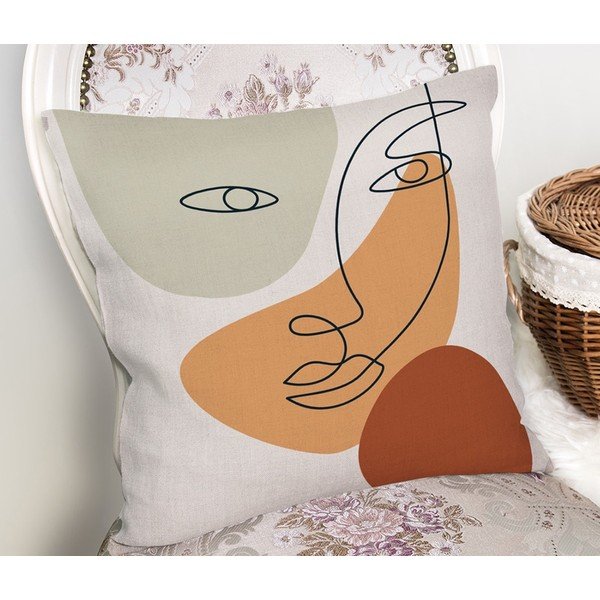 Poszewka na poduszkę Minimalist Cushion Covers Post Modern, 45x45 cm-image-2