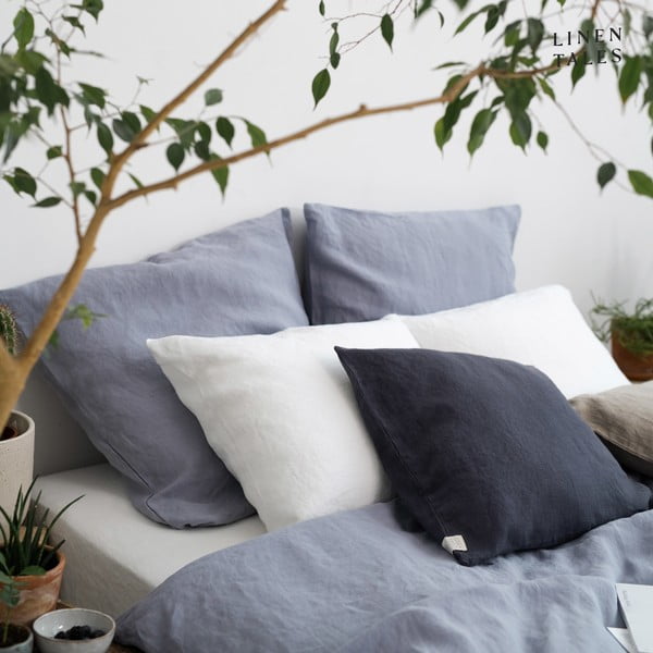 Poszewka na poduszkę z włókna konopnego 50x70 cm – Linen Tales-image-1