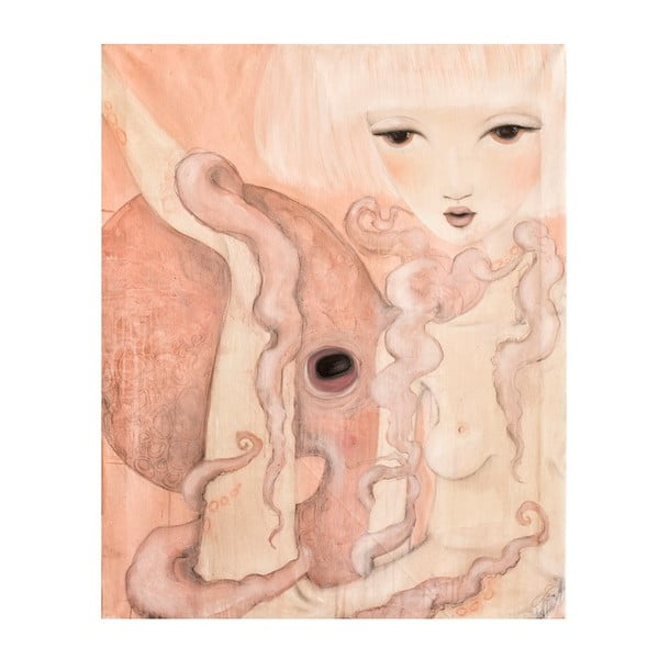 Plakat autorski: Léna Brauner Oktopus, 47x60 cm