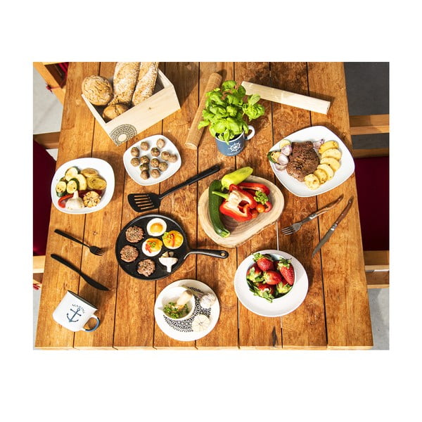 Sztućce ze stali nierdzewnej w naturalno-srebrnym 2 szt. kolorze – Orion-image-3