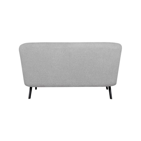 Jasnoszara sofa dwuosobowa Kooko Home Rock-image-2