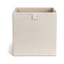 Beżowy tekstylny pojemnik 32x31,5x31,5 cm Soft Storage Cube – Bigso