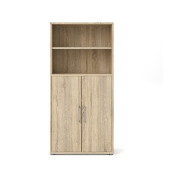 Regał modułowy w dekorze dębu 89x189 cm Prima – Tvilum-image-4