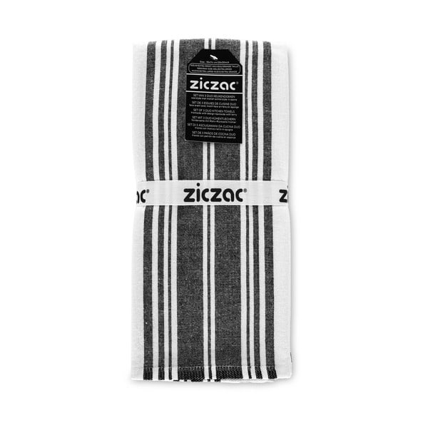 Ścierki zestaw 3 szt. 50x76 cm Duo Stripe – ZicZac