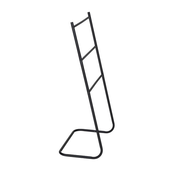 Metalowy stojak na ręczniki w kolorze matowej czerni Aracena – Allstar-image-3