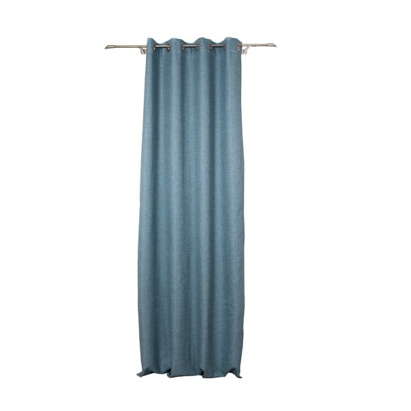 Niebieska zasłona 140x260 cm Atacama – Mendola Fabrics