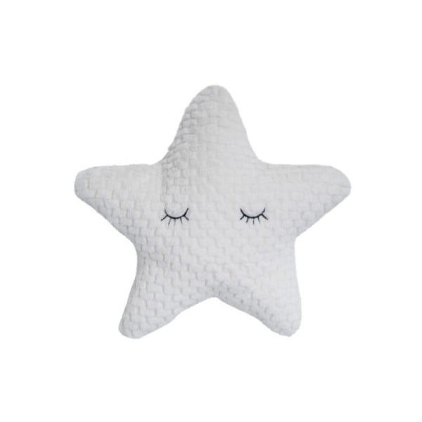 Biała dziecięca poduszka w kształcie gwiazdki Bloomingville Star