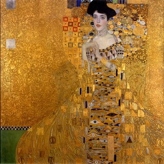 Reprodukcja obrazu Gustava Klimta – Adele Bloch Bauer I, 40x40 cm