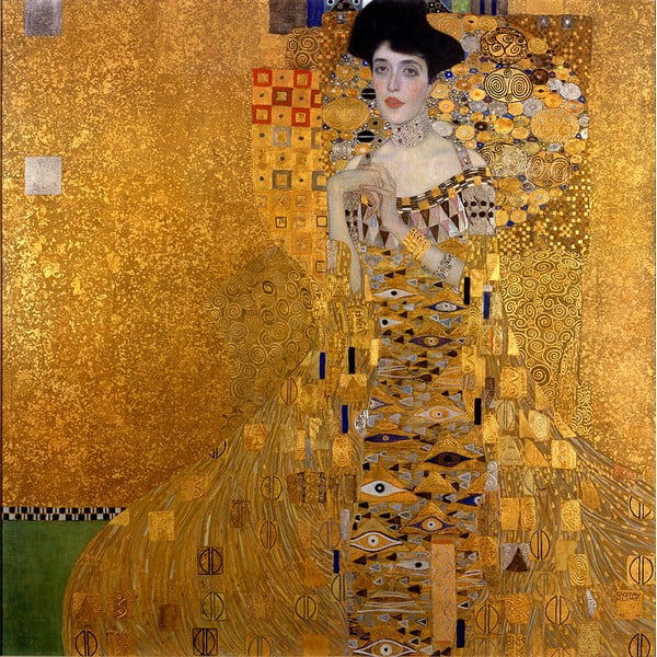 Reprodukcja obrazu Gustava Klimta – Adele Bloch-Bauer I, 80x80 cm